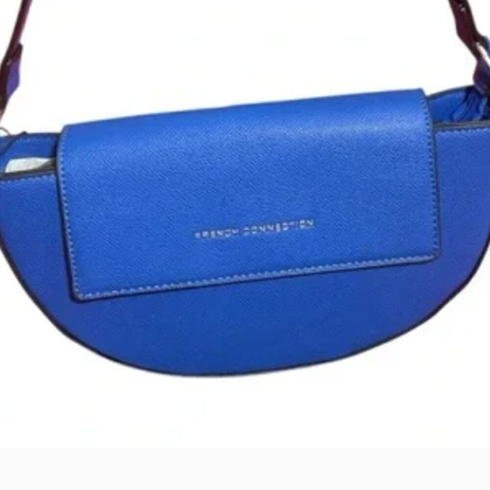 French Connection Blue Nina Moon shoulder bag NWT